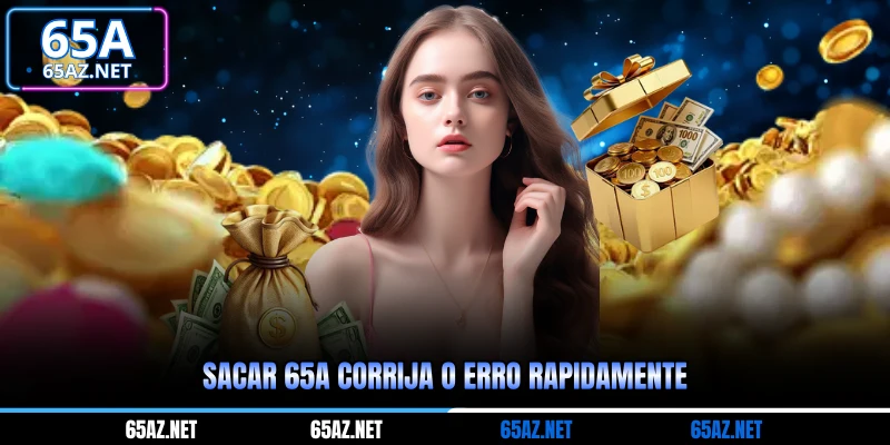 Sacar 65A corrija o erro rapidamente
